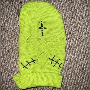 Travis Scott JackBoys Cover Neon Mask